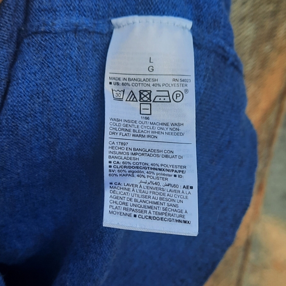 Blue Old Navy V-Neck Sweater - Picture 4 of 5